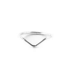 Clearance Ring Chevron silver Ringar Silver