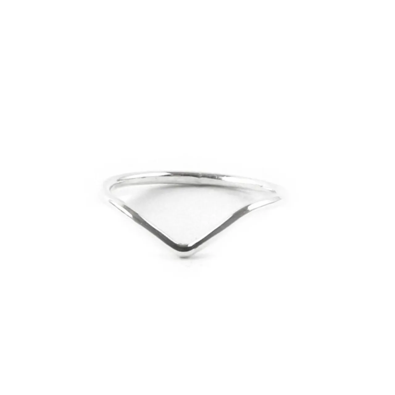 Clearance Ring Chevron silver Ringar Silver