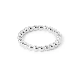 New Ring Color Ball silver Smycken Dam