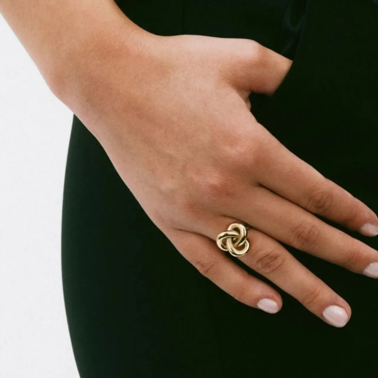 Sale Ring Infinity Knot Large Guld Ringar Guld|Adventspresenter