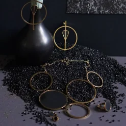 Clearance Ring Luna guld Smycken Dam