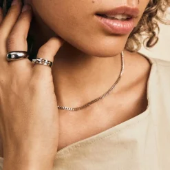 Sale Ring Peak Single Stål XS 16,0 mm Smycken Dam|Ringar Silver