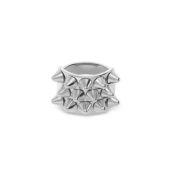 Ring Peak Stål Ringar Silver|Smycken Dam