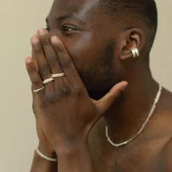 Hot Ring Rocky Silver Ringar Silver|Smycken Herr