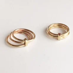 Sale Ring Trering Mässing Smycken Dam