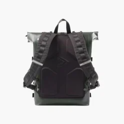 New Ryggsäck Pannier rolltop (incl 2 carabiners ) grön Ryggsäckar