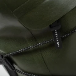 New Ryggsäck Pannier rolltop (incl 2 carabiners ) grön Ryggsäckar