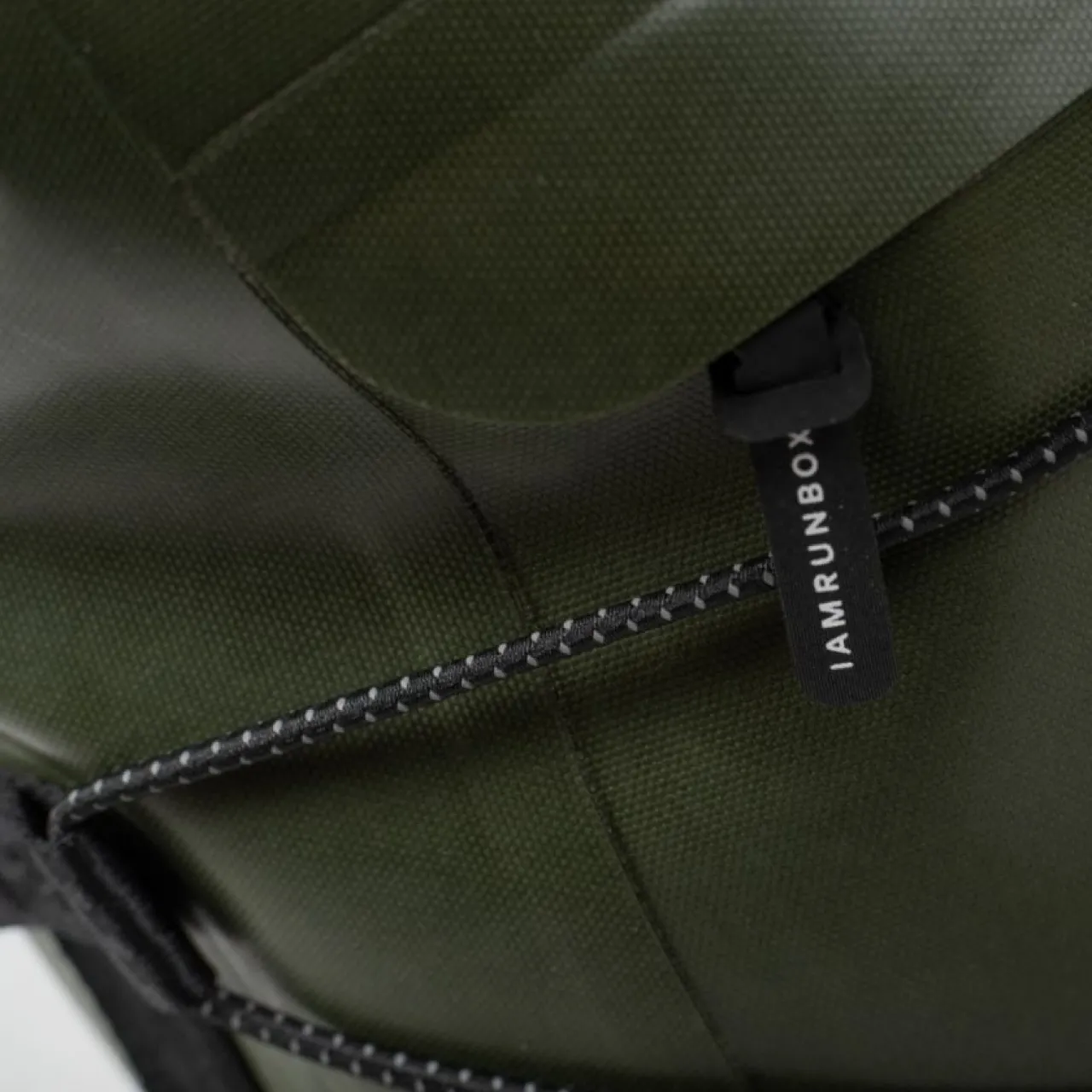 New Ryggsäck Pannier rolltop (incl 2 carabiners ) grön Ryggsäckar