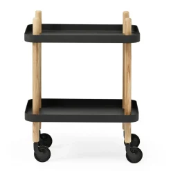 Best Serveringsvagn Block svart/ask Sängbord|Serveringsvagn