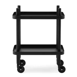 Best Serveringsvagn Block svart/svart Sängbord|Serveringsvagn