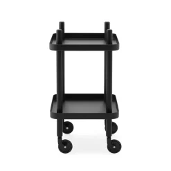 Best Serveringsvagn Block svart/svart Sängbord|Serveringsvagn