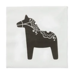 Sale Servett 33 cm Mora Svart Köksinredning|Servetter