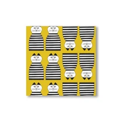 Hot Servett TRULL senap/blå Köksinredning|Servetter