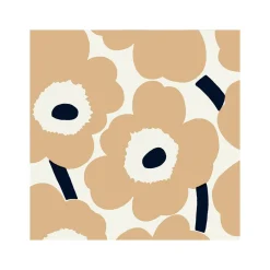 Outlet Servett Unikko 33 cm Sand Servetter