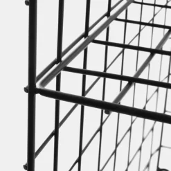 Outlet Sidobord Koster 2 hyllor Svart Sängbord|Sideboards & Skåp