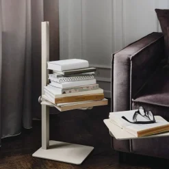 Hot Sidobord Museum Beige Sängbord|Sidobord