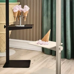 Hot Sidobord Museum Beige Sängbord|Sidobord