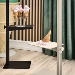 Online Sidobord Museum Mörkbrun Sängbord|Sidobord