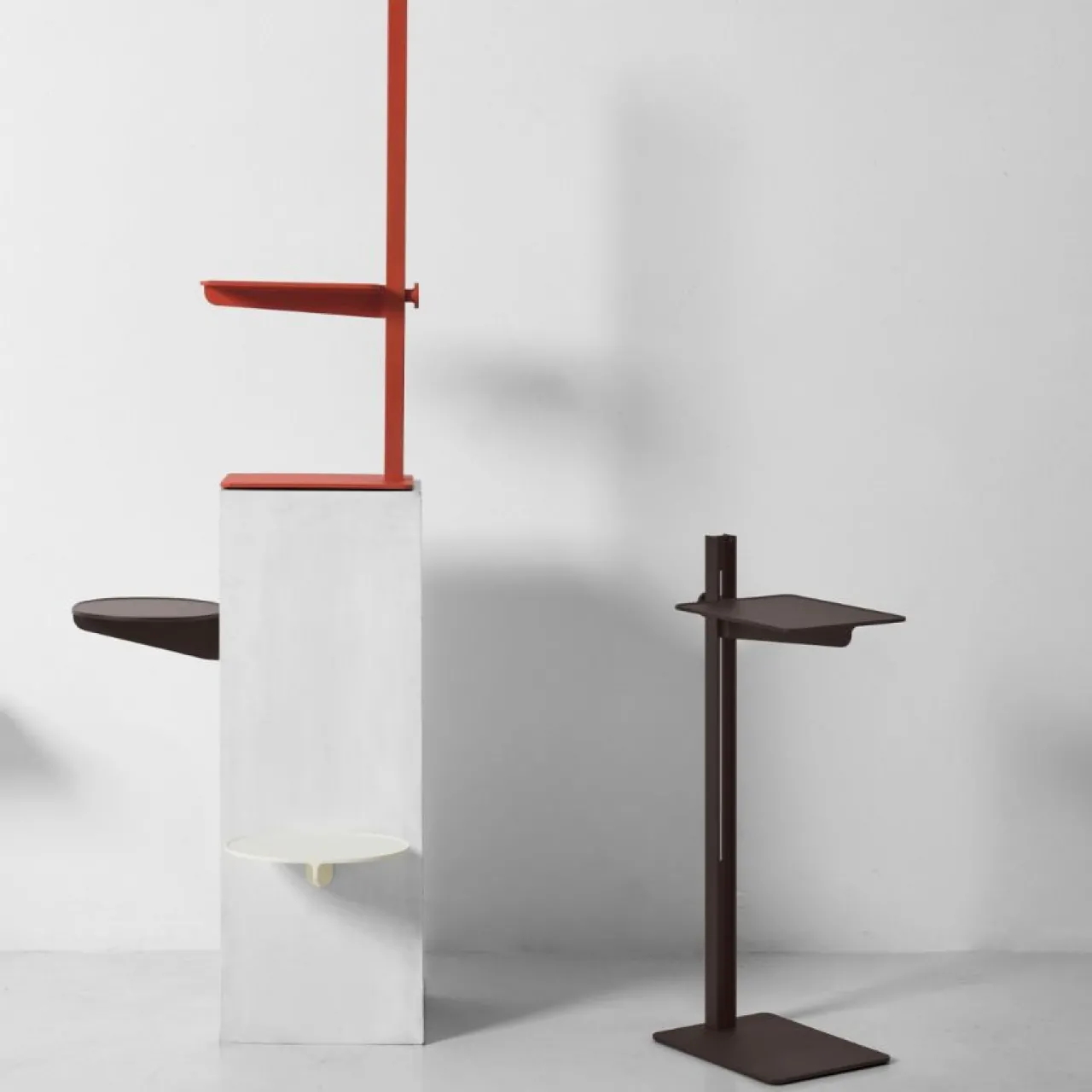 Online Sidobord Museum Mörkbrun Sängbord|Sidobord