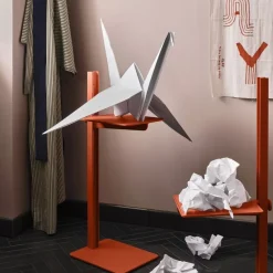 Clearance Sidobord Museum Orange Sängbord|Sidobord