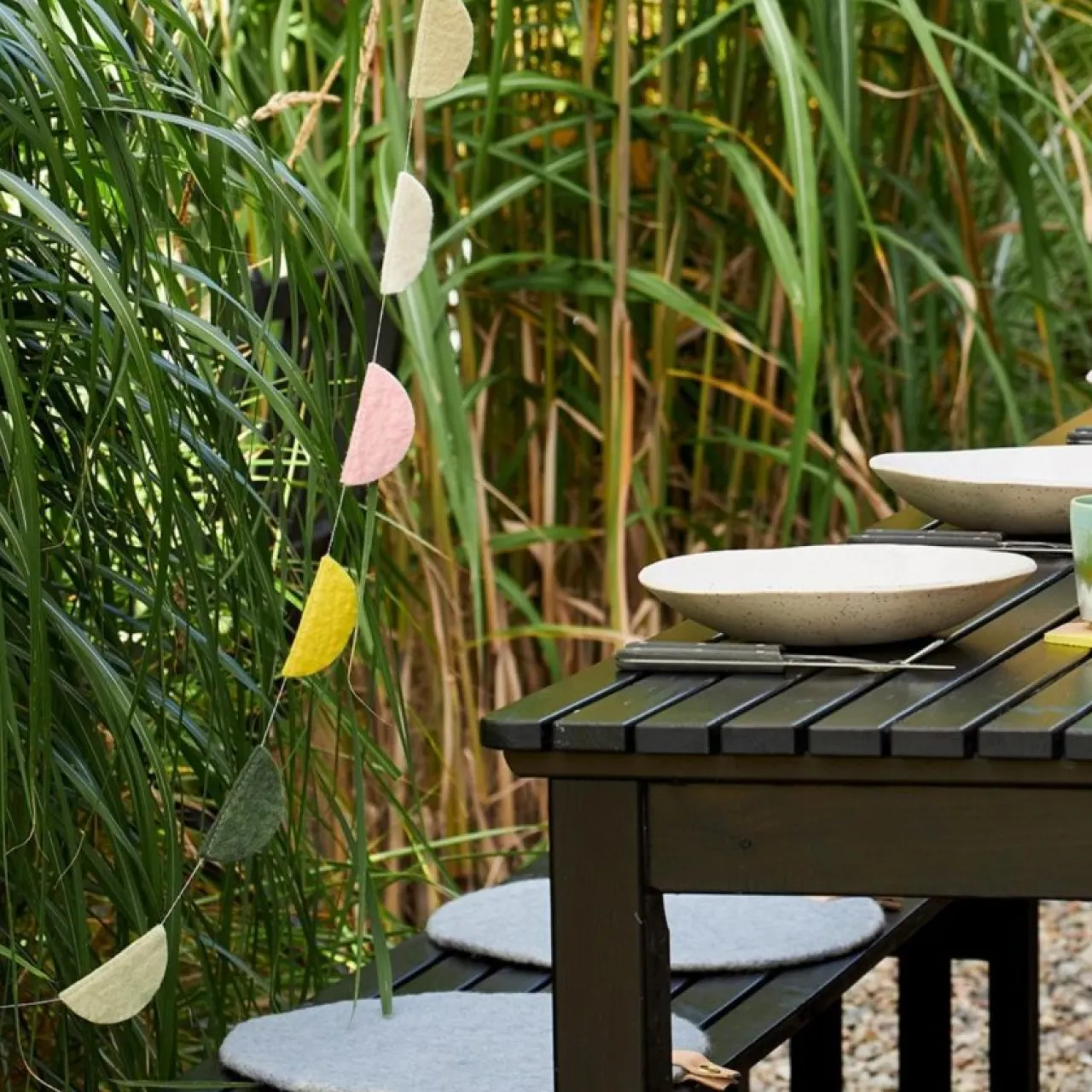 Sale Sittdyna Ull 33cm Raw Grey Stolsdynor