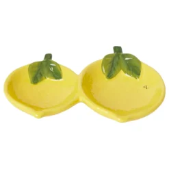 Sale Skål med två fack Lemon Köksinredning|Tallrikar