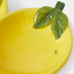 Sale Skål med två fack Lemon Köksinredning|Tallrikar