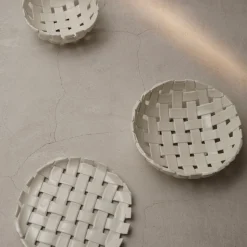 Hot Skål Plait 30 diameter Vit Köksinredning|Julporslin