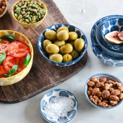 Clearance Skål Positano 9 Gul prickig Köksinredning|Frukostskålar