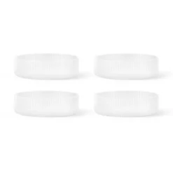 Sale Skålar Ripple 4p Frostad Frukostskålar|Dessertskålar