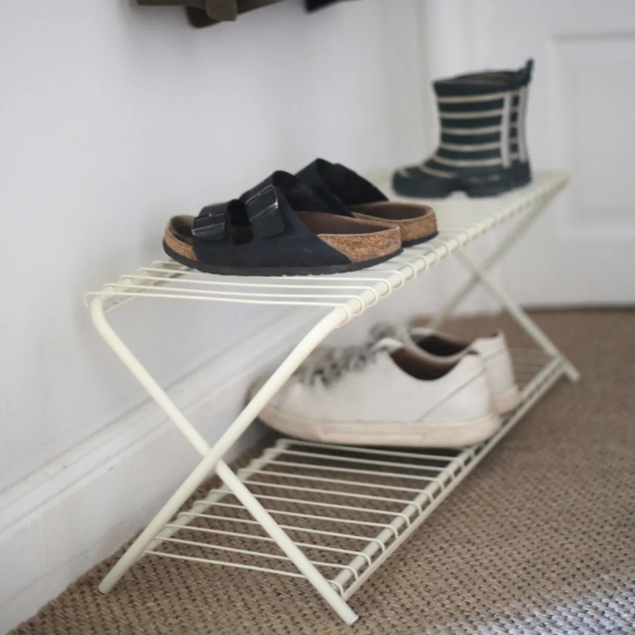 Online Skoställ Repo Beige Hallförvaring