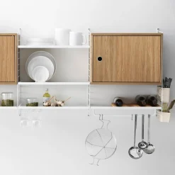 Sale Skåp med dörr 58 x 30 x 42 cm Ask String Skåp & Fällbord