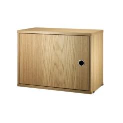 New Skåp med dörr 58 x 30 x 42 cm Ek String Skåp & Fällbord