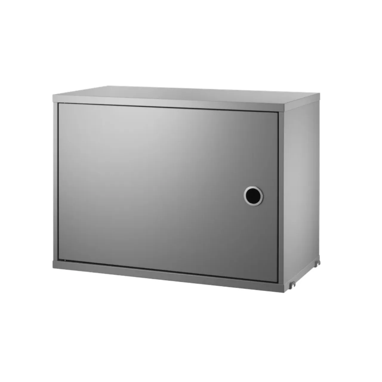 Best Skåp med dörr 58 x 30 x 42 cm Grå String Skåp & Fällbord|Sideboards & Skåp