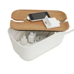 Discount Sladdgömma Hideaway trämönster Småförvaring