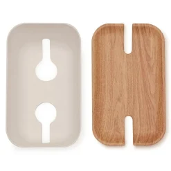 Discount Sladdgömma Hideaway trämönster Småförvaring