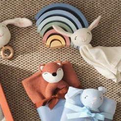 Snuttefilt Selma Räv Terracotta Barn Leksaker|Barnrum