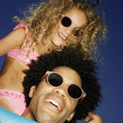 Outlet Solglas Junior #D Pink Solglasögon