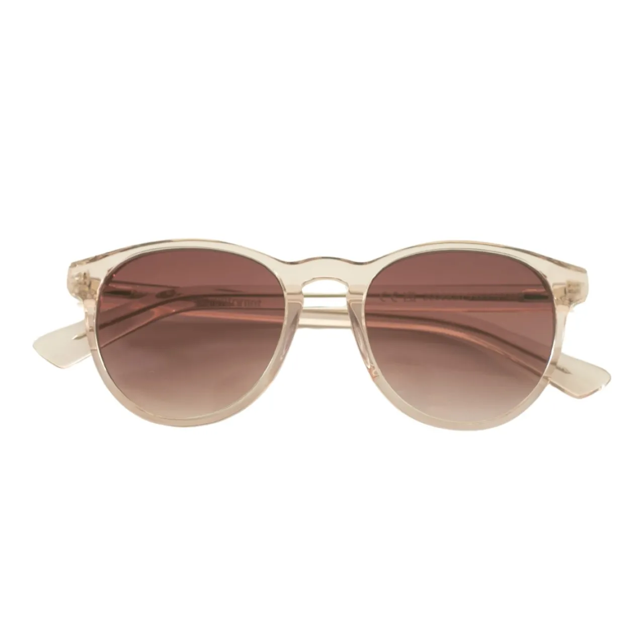 Hot Solglasögon Oval Champagne Solglasögon|Sommarfavoriter