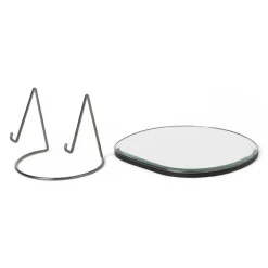 Discount Spegel för bord, Pond mörk krom Speglar