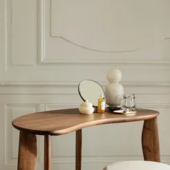 Discount Spegel för bord, Pond mörk krom Speglar