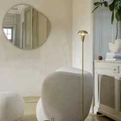 New Spegel Pond XL Krom Speglar