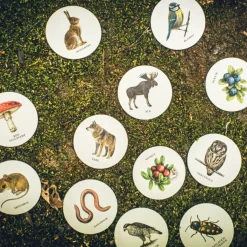 Hot Spel Memo Skogen Barn Barnspel|Spel