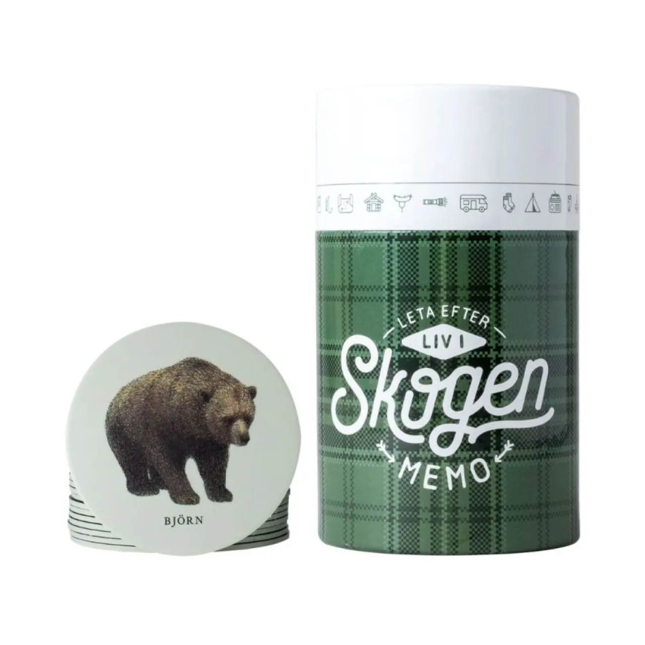 Hot Spel Memo Skogen Barn Barnspel|Spel