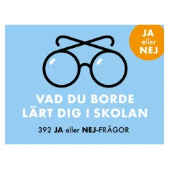 Clearance Spel Vad du borde lärt dig i skolan - Ja eller Nej Spel|Julklappstips