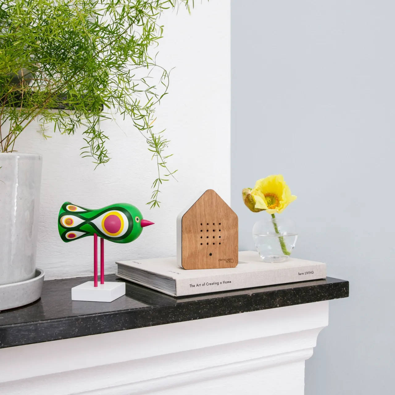 Best Speldosa Fågelholk Kvitter Ek Träfigurer|Sommarfavoriter