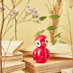 Outlet Spring birds 6,5 cm Remarkable Red Barn Barnrum|Träfigurer