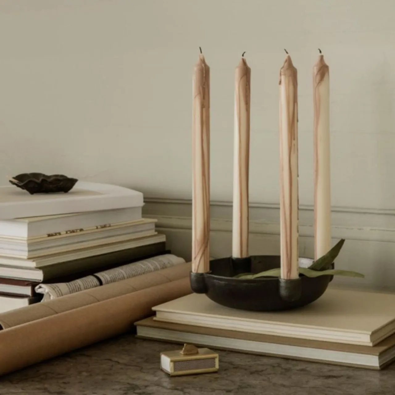 New Stearinljus Dryp 2-P Stearinljus|Adventsljus