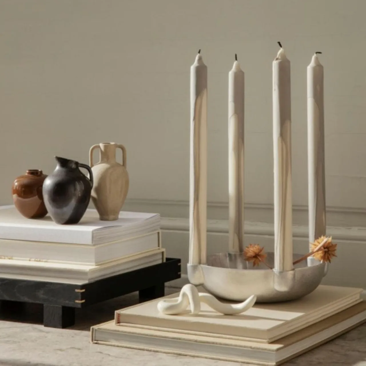 New Stearinljus Dryp 2-P Stearinljus|Adventsljus