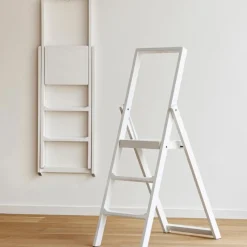 New Stege Step white/stained Pallar|Speglar